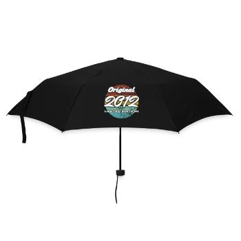 14th Birthday 2012 Boys and Girls Gift - Umbrella (small) - black - Front