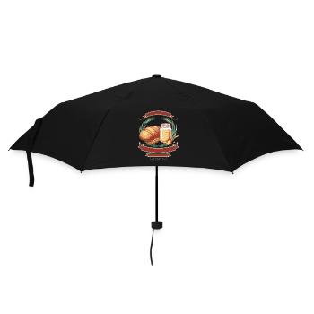 Sourdough Bread Baking Baker Sourdough Starter Jar - Regenschirm (klein) - Schwarz - Vorne