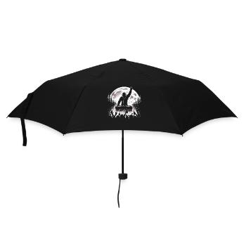 Bigfoot DJ - Regenschirm (klein) - Schwarz - Vorne