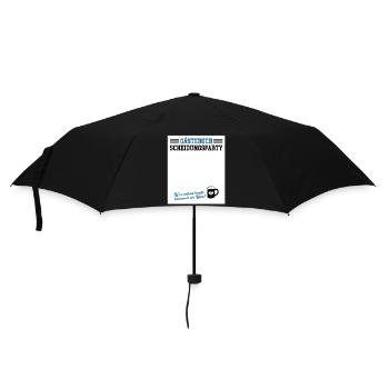Gästebuch Scheidungsparty Geschieden Scheidung - Regenschirm (klein) - Schwarz - Vorne