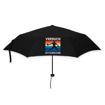 Jeu de padel ESSAIE DE SUIVRE Rétro Drôle - Parapluie standard - noir - Devant