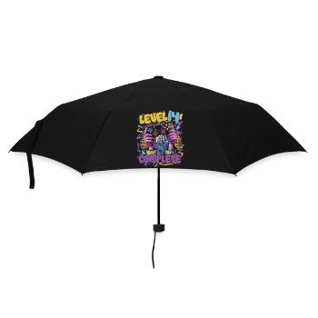 Level 14 Complete Gaming Graffiti - Umbrella (small) - black - Front