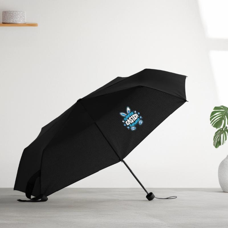 Greek Easter Squad Easter Bunny Easter Egg Umbrella (small)