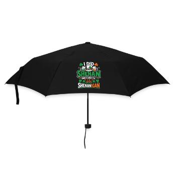 Ready vor Shenanigans | St. Patrick's Day - Regenschirm (klein) - Schwarz - Vorne