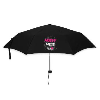 Muddy Mode on Schlammlauf Mud Run Muddy Race - Umbrella (small) - black - Front