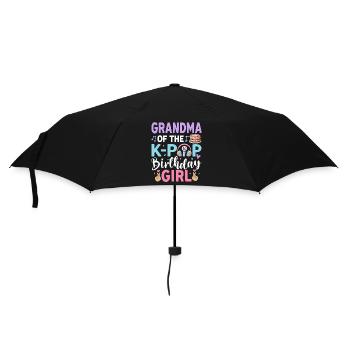 Grandma Of The K-Pop Birthday Girl - Umbrella (small) - black - Front