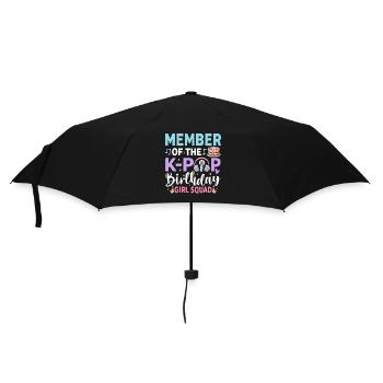 Member Of The K-Pop Birthday Girl Squad - Umbrella (small) - black - Front