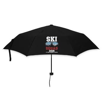 Ski Squad 2026 Ski Holidays - Umbrella (small) - black - Front