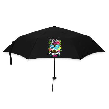 Les filles sont parties en croisière en vacances tropicales 2026 - Parapluie standard - noir - Devant