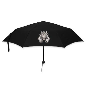 Fantasy Dragon T-Shirt – Mythology Dragon - Umbrella (small) - black - Front