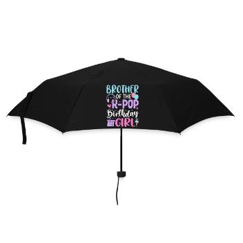 Frère de la fille d’anniversaire de K Pop - Parapluie standard - noir - Devant