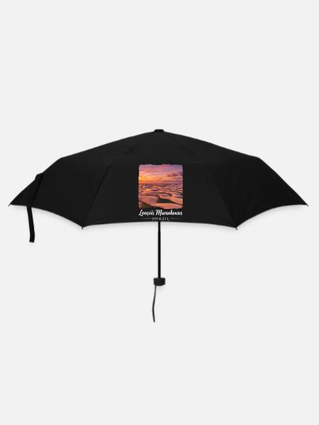 Lençóis Maranhenses Brasilien - Regenschirm (klein) - Schwarz