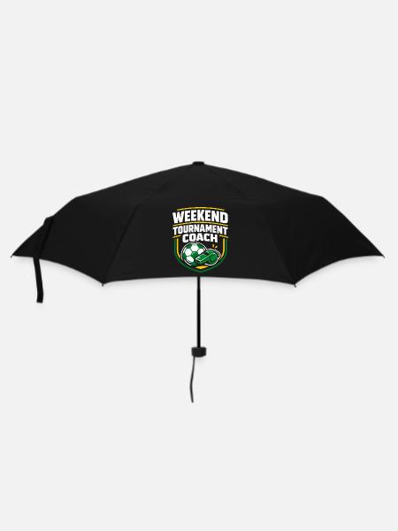 Fußballtraining Jugend-sport-trainer - Regenschirm (klein) - Schwarz
