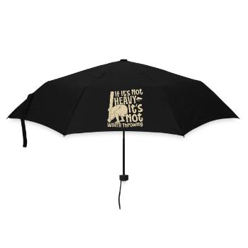 Lancer de caber Jeux écossais Highlander Highland - Parapluie standard - noir - Devant