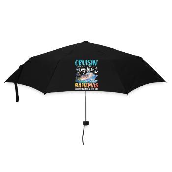 Croisière ensemble aux Bahamas - Parapluie standard - noir - Devant
