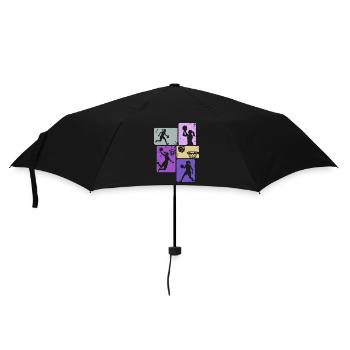 Basketball Girls Basketball Women - Umbrella (small) - black - Front
