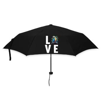 Macaw's Era - Umbrella (small) - black - Front