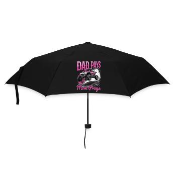 UTV Off Road Girl Woman 4 Wheeler Side by side - Umbrella (small) - black - Front