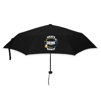 Beer League Hockey Funny Hockey Players Team Humor - Umbrella (small) - black - Front