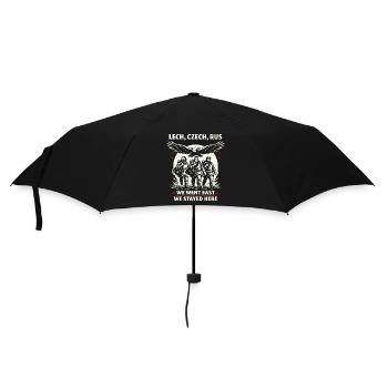 Lech Czech Rus Slavic Origins Legend - Umbrella (small) - black - Front