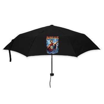 Portrait of Marcus Aurelius - Umbrella (small) - black - Front