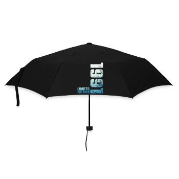 35. Jubiläum Mann Frau 35 Jahre alt 1991 Geschenk - Regenschirm (klein) - Schwarz - Vorne