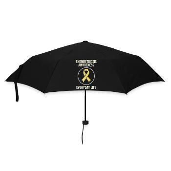 Sensibilisation à l’endométriose Guerrier de l’endo - Parapluie standard - noir - Devant