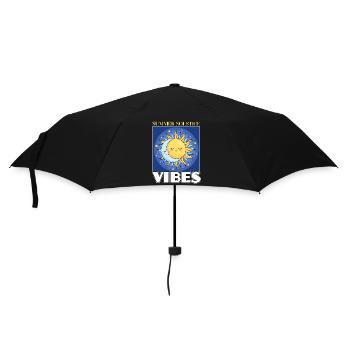 Litha Pagan Solstice d’été Midsommar - Parapluie standard - noir - Devant