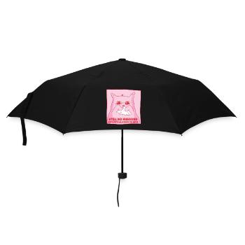 Pas de chat marié qui dit - Parapluie standard - noir - Devant