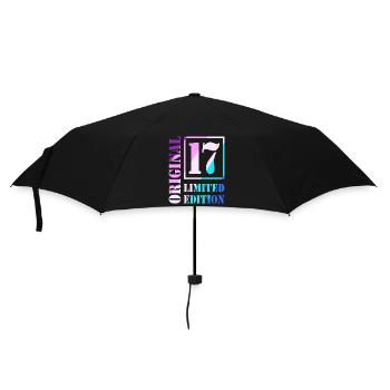 17e anniversaire Garçon Fille Adolescent Original 17 - Parapluie standard - noir - Devant
