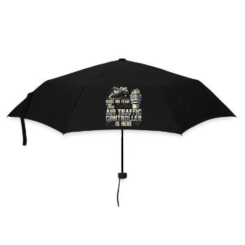 Fluglotse Air Traffic Controller Pilot - Umbrella (small) - black - Front