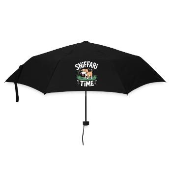 Sniffari Time Dog Nose Work Fun - Umbrella (small) - black - Front