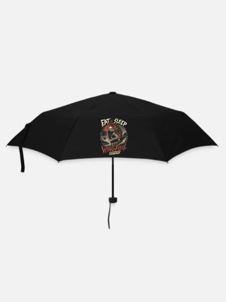 Wingfoil Skeleton Surf - Regenschirm (klein) - Schwarz