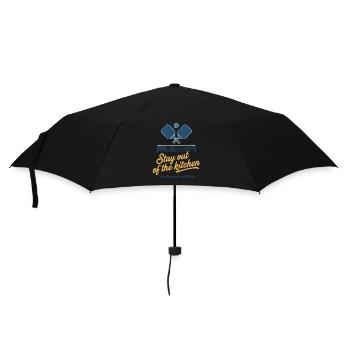 Pickleball Player Love Pickleball Stay Out Of The - Umbrella (small) - black - Front