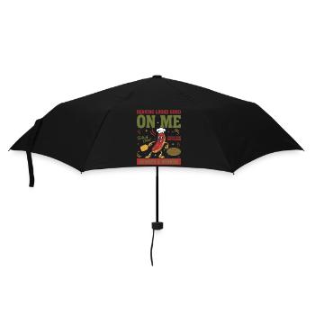 Pickleball Funny Player Pickle Ball Love - Umbrella (small) - black - Front