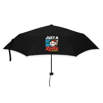 Just a Boy Who Loves Baseball Child - Umbrella (small) - black - Front
