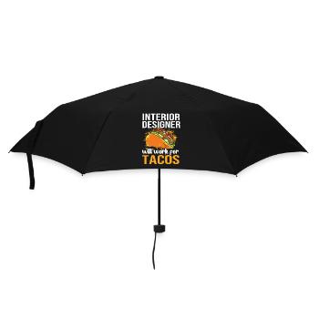 Architect Interior Designer Architecture - Umbrella (small) - black - Front