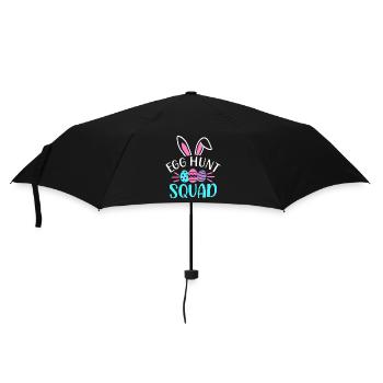 Egg Hunt Squad - Umbrella (small) - black - Front