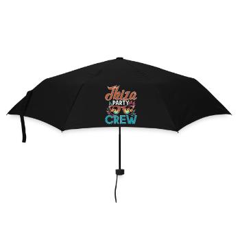 Ibiza Crew - Regenschirm (klein) - Schwarz - Vorne