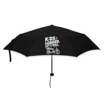 Kids Loaded Lets Roll Cargo Bike - Umbrella (small) - black - Front