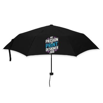 Print Designer My Passion My Creative Designer - Umbrella (small) - black - Front
