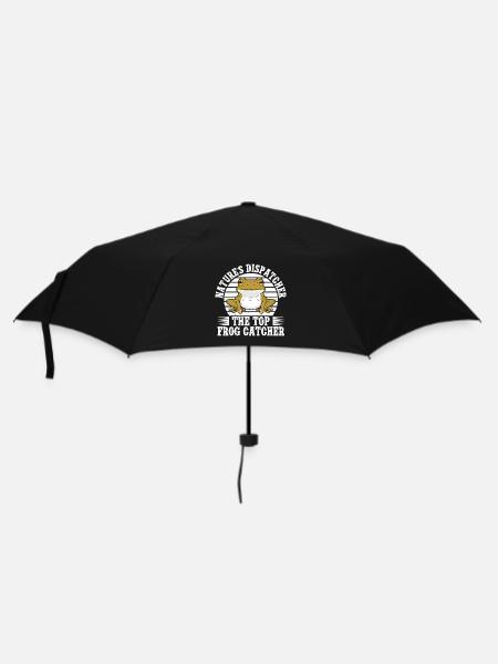 Frog Catcher Dispatcher Frog - Regenschirm (klein) - Schwarz