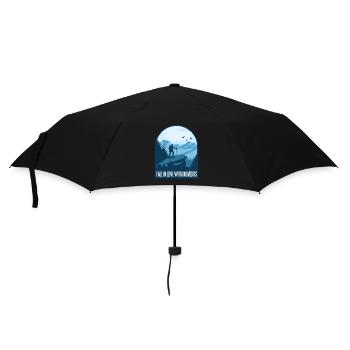 Hiking Mountaineering Hiking - Umbrella (small) - black - Front
