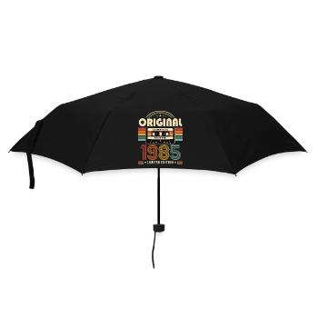 41e anniversaire Gift Man cassette Best of 1985 - Parapluie standard - noir - Devant