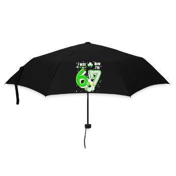 I was 6 Now Im 7 Birthday Shirt Kids 7 Birthday - Parapluie standard - noir - Devant