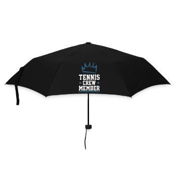Équipe de tennis - Parapluie standard - noir - Devant