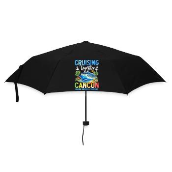 Croisière ensemble à Cancún - Parapluie standard - noir - Devant