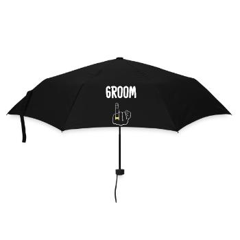 Edgy Groom Ring - Umbrella (small) - black - Front