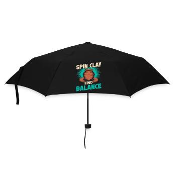 Cadeaux pour les potiers trouvent Balance Pottery - Parapluie standard - noir - Devant