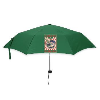 Dont Judge Me Udon Know Me - Umbrella (small) - bottlegreen - Front